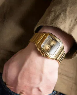 ساعات كارتييه سانتوس (Cartier Santos) الرجالية الفاخرة توفرت حصرياً لدى براند للساعات