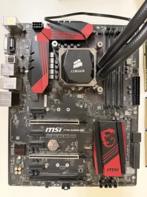 MSI Z170A Motherboard + intel i5 6600k + Corsair Microprocessor Cooler