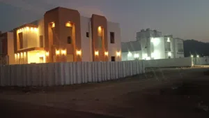 للبيع فيلتين جديدات وبتصاميم حديثة على ارض سوبركورنر في العامرات في الحاجر حيم في الخط الاول