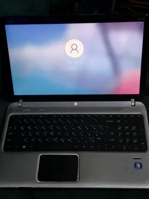 جهاز لابتوب hp للبيع بحالة جيدة  بدعم window 10