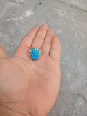 للبيع خاتم فيروز سينائي فضه