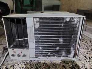 مكيف كرافت طن ونص النظافه 90بلميه التبريد فول جهاز كلش راقي وثلج كمبريسر جهاز جاهز من كلشي بي ظمان ا
