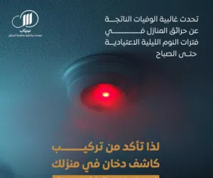 أنظمة الإنذار والحريق كواشف الدخــــــــــان والحرارة والغاز مع سياب التميز والجودة