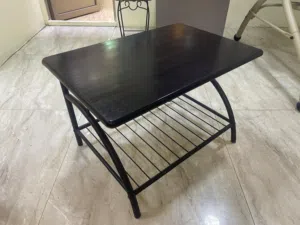 Black table