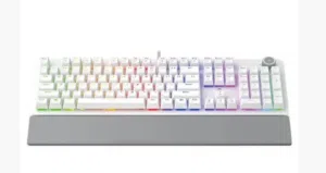 بحاله الوكاله شبه جديد Keyboard fanatic max pro mechanical سويتش ازرق