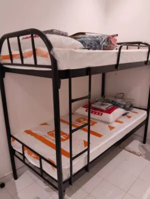 Iron Bunk Bed Cabinet