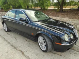 S-type موديل 2008 أسود  فحص كامل جاكور بدون حوادث