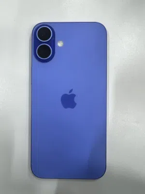 I phone 16 plus 128 gb , استعمال شخصي فقط مستبدل شاشة اصلي بطارية96٪ بسعر معقول