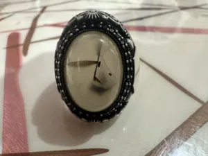 خاتم رجالي عقيق