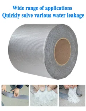 لصق لاصق مانع لتسريب الماء يصلح لبيب الماء أو خزان الماء و ايضا يصلح لتشققات السطح  و جدار البيت