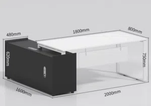 Modern L-Shape office Table