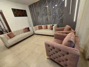 طقم كنب امريكي - *8* مقاعد تفصيل أفخم أنواع الخشب السويد  ، أسفنج دنلوب  مخدات هول