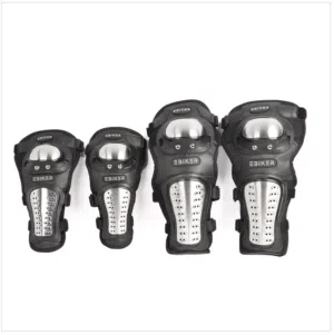 EBIKER Motorcross Riding Protective Motorcycle Elbow & Knee Pads Four Pieces - 100726