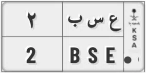 لوحة مميزة للبيع رقم فردي