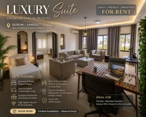 suite for rent / sarooj_Qurm