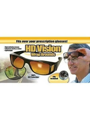 نظارات HD Vision قابلة للطي تناسب النظارات الشمسية الطبية