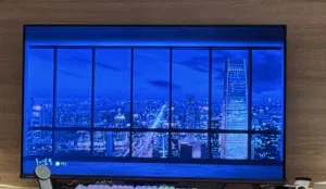 شاشة هايسنز فول فول مواصفات فشي رهيب جودة 4k حقيقي QLED قياس42 انج مميزه ورهيبه واهم ميزه بالوصف جوه