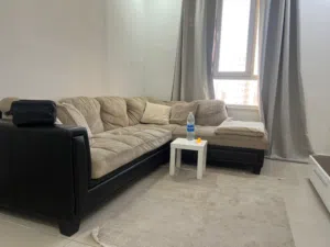 طقم كنب قطعتين حرف L