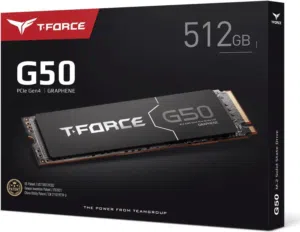 Team Group T-FORCE G50 M.2 2280 512GB PCIe 4.0 x4