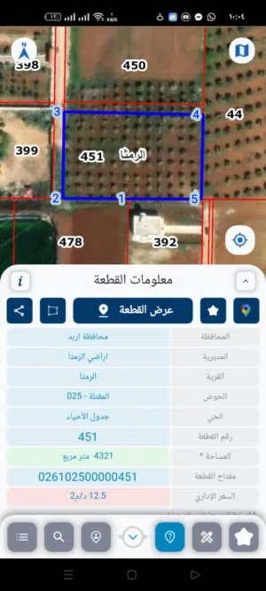 Farm Land for Sale in Ramtha Romtha