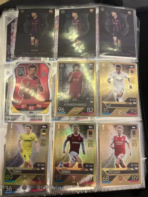 rare collectable football cards