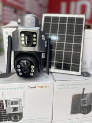 كاميرا المراقبة الشمسية مزدوجة العدسة (4G/WIFI