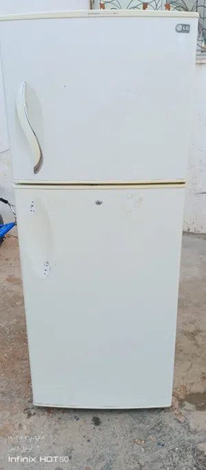ثلاجه نوع LG شغاله على الفحص سعة 507 لتر