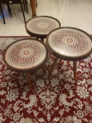 طاولة قهوة طقم للبيع