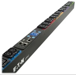 PDU ذكي للسيرفرات – 24 مخرج Eaton ePDU G3 الحالة: مستخدم – نظيف – شغال 100% النوع: PDU ذكي (