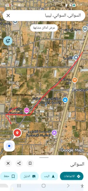 قطعة ارض سكنية بالمقسم 302متر للبيع