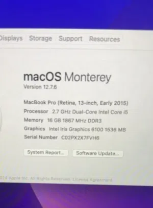 macOS Apple for sale  in Amman