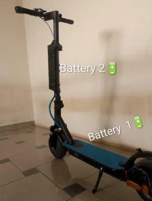 Electric Scooter Lightweight, 250w Motor, Up to 25 km/h Speed, Up to 15 km Range, Max Load 120 kg,