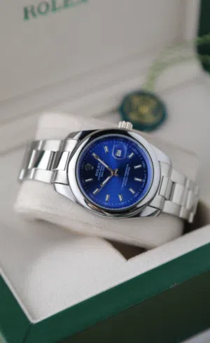 ساعة رولكس الرجالية كوبي ماستر مكفولة سنة