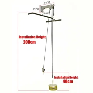 بكرة حائط مع قاعدة .