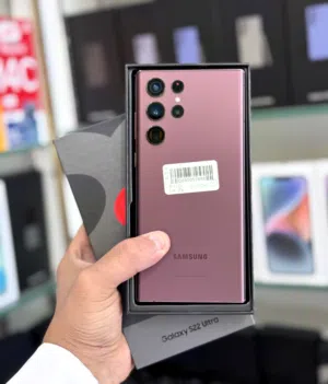 عرض خااص : Samsung S22 ultra 256gb هاتف نظيف جدا بحالة الوكالة بدون أي شموخ أو مشاكل مع الضمان