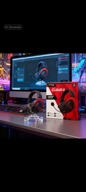سماعات هايبر اكس كلاود2 HyperX Cloud 2 جديد تماما
