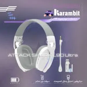 مراوس بسماعه محطيه بلوثوث او محطيه العاب . attack Shark L90 . ربط ثلاثي مواصفات خاص