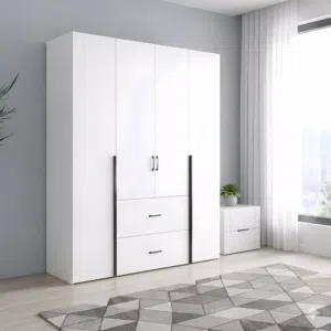 كنتور 4 باب خشب MDF بلوك كوالتي عالي