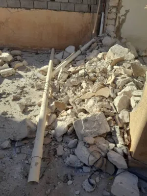 تكسير ونظافه