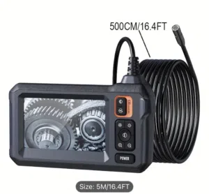 HD Endoscope handheld with builtin rechargeable battery