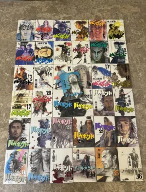 Original Japanese Vagabond manga complete 37 volume set مانجا ڤاجابوند اصلي
