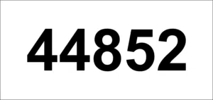 Car Number Plate VIP 5 Digit Fancy Number for Sale