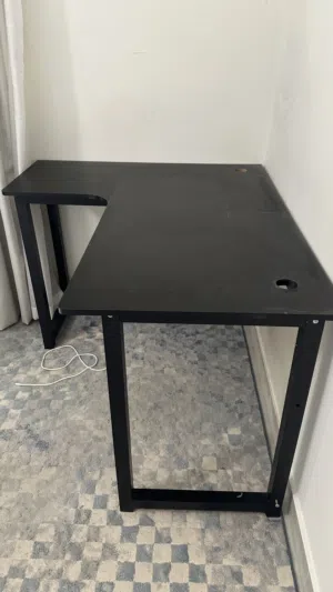 طاولة حرف ال // gaming table L shape // multi usage