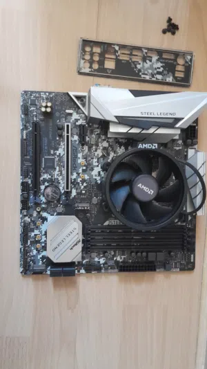 مذربورد b450m مع معالج ryzen 5 2600