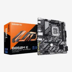 مذربورد gigabyte B860M E تدعم احدث معالجات Intel