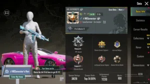 PUBG Account for Sell ID Level 78  MYTHICS 141  4 ULTIMATE items  Collector Level: 69