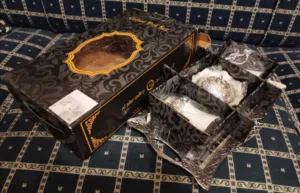 طقم قهوة مطلي بالفضة Silver plated coffee set