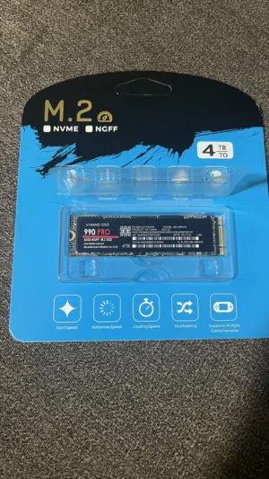 m.2 4TB يركب على الكمبيوتر والابتوب