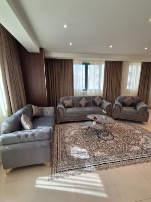 Alkhuwer Al Maha Street Luxurious duplex apartment 3bh fully furnished