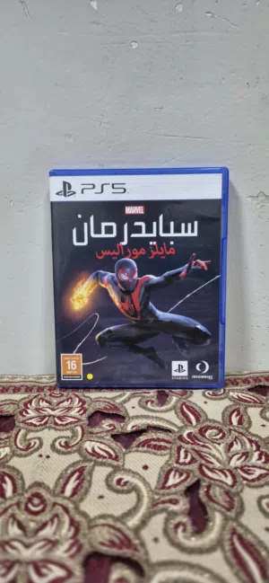 شريط سبايدر مان مايلز مورالز سوني 5 - شبه وكالة